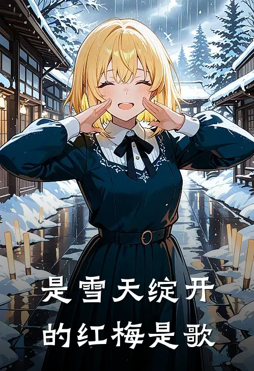 是雪天绽开的红梅是歌