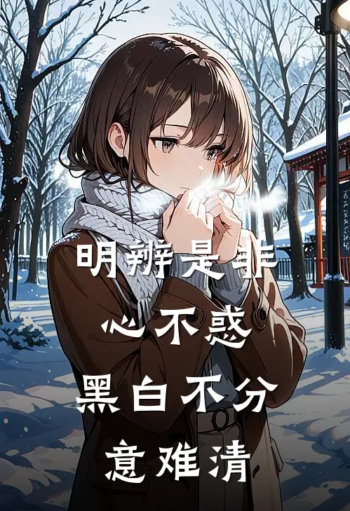明辨是非心不惑,黑白不分意难清