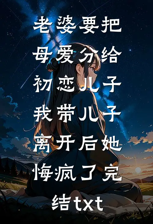 老婆要把母爱分给初恋儿子，我带儿子离开后她悔疯了完结txt