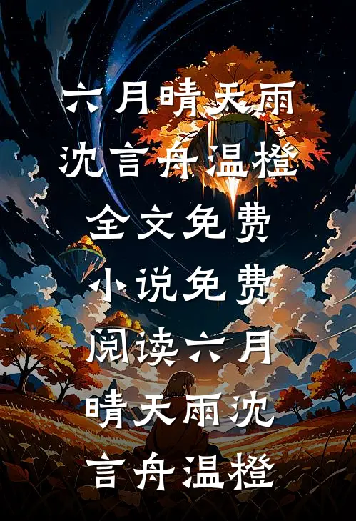 六月晴天雨沈言舟温橙全文免费小说_免费阅读六月晴天雨沈言舟温橙