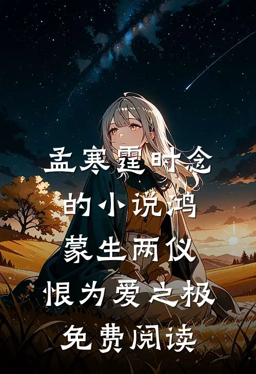 孟寒霆时念的小说鸿蒙生两仪，恨为爱之极免费阅读