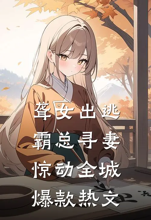 聋女出逃，霸总寻妻惊动全城爆款热文