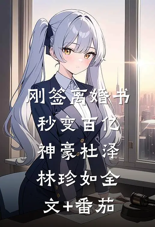 刚签离婚书，秒变百亿神豪杜泽林珍如全文+番茄