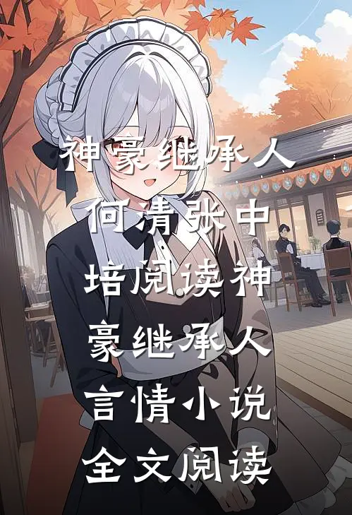 神豪继承人何清张中培阅读_神豪继承人言情小说全文阅读