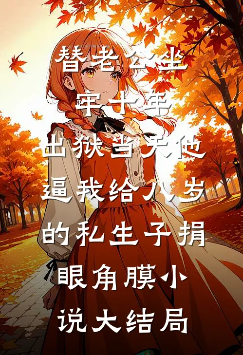 替老公坐牢十年，出狱当天他逼我给八岁的私生子捐眼角膜小说大结局