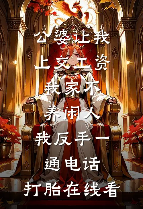 公婆让我上交工资：我家不养闲人，我反手一通电话：打胎在线看