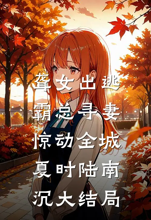 聋女出逃，霸总寻妻惊动全城夏时陆南沉大结局