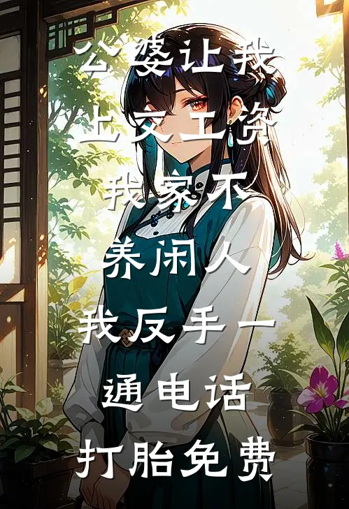 公婆让我上交工资：我家不养闲人，我反手一通电话：打胎免费