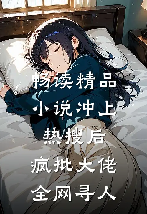 畅读精品小说冲上热搜后，疯批大佬全网寻人