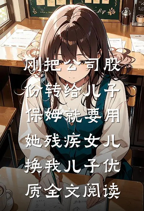 刚把公司股份转给儿子，保姆就要用她残疾女儿换我儿子优质全文阅读