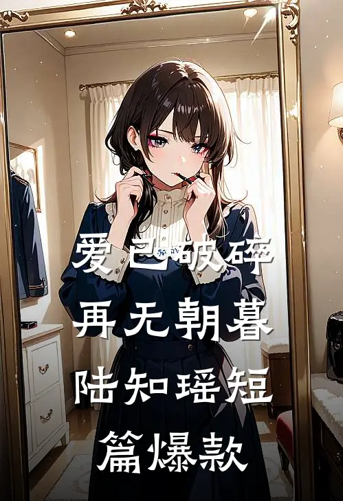 爱已破碎，再无朝暮陆知瑶短篇爆款