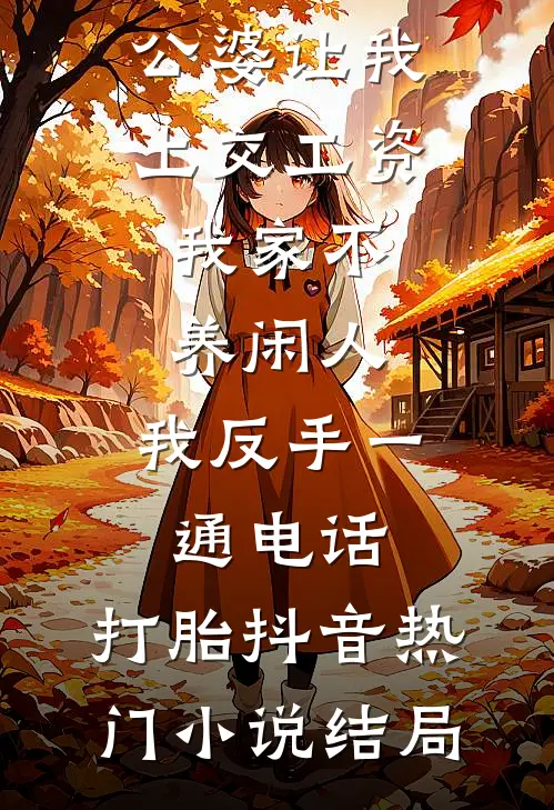 公婆让我上交工资：我家不养闲人，我反手一通电话：打胎抖音热门小说结局