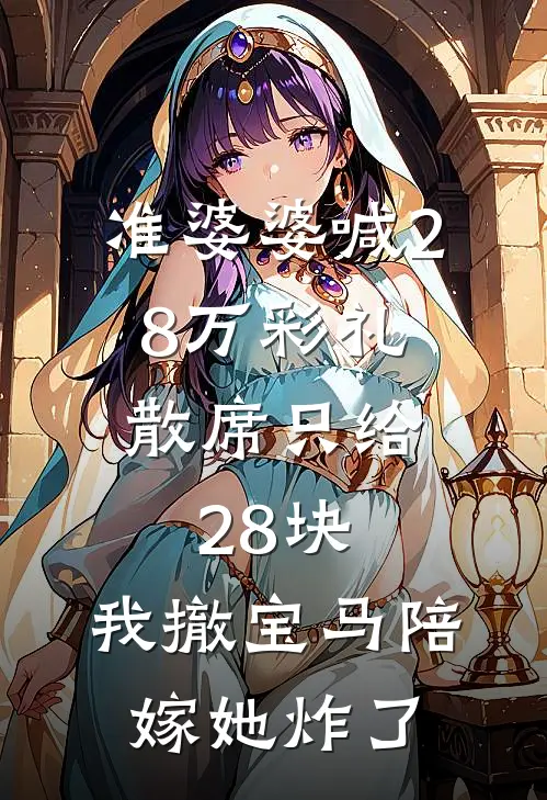 准婆婆喊28万彩礼，散席只给28块，我撤宝马陪嫁她炸了