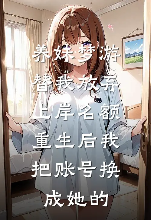 养妹梦游替我放弃上岸名额，重生后我把账号换成她的
