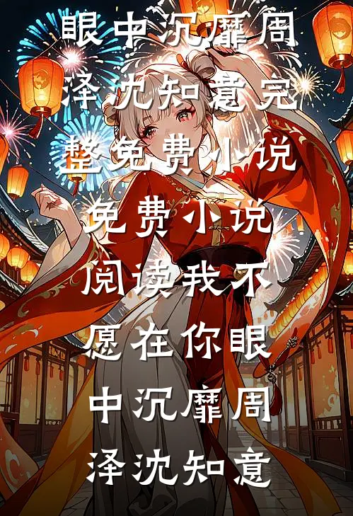 我不愿在你眼中沉靡(周泽沈知意)完整免费小说_免费小说阅读我不愿在你眼中沉靡(周泽沈知意)