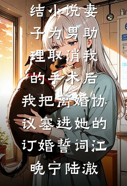 妻子为男助理取消我的手术后，我把离婚协议塞进她的订婚誓词(江晚宁陆澈)完结小说_免费完结小说妻子为男助理取消我的手术后，我把离婚协议塞进她的订婚誓词(江晚宁陆澈)