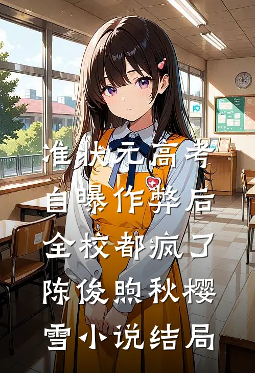 准状元高考自曝作弊后，全校都疯了陈俊煦秋樱雪小说结局