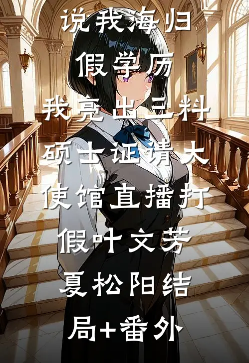 说我海归假学历，我亮出三料硕士证请大使馆直播打假叶文芳夏松阳结局+番外