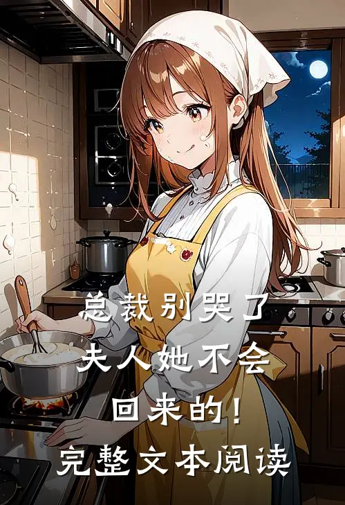 总裁别哭了，夫人她不会回来的！完整文本阅读