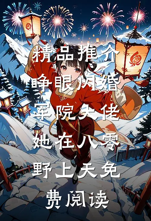 精品推介睁眼闪婚军院大佬,她在八零野上天免费阅读