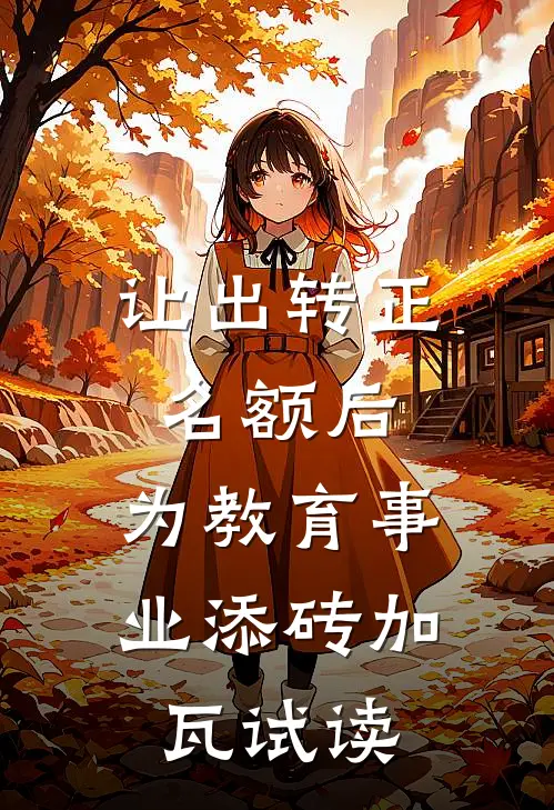 让出转正名额后，为教育事业添砖加瓦试读