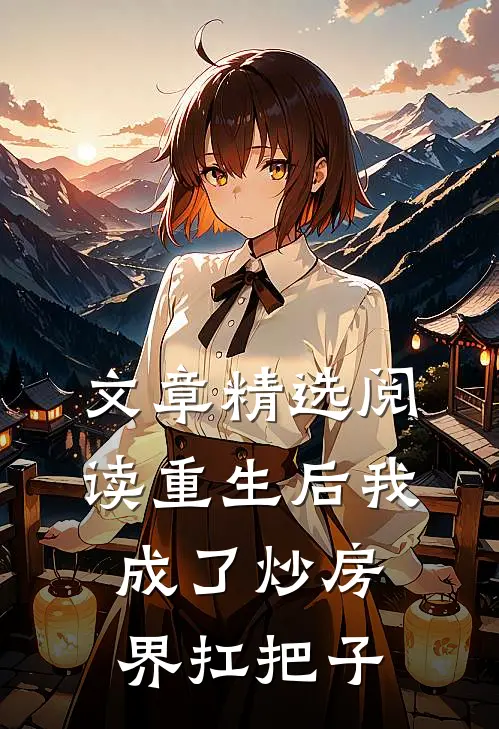 文章精选阅读重生后我成了炒房界扛把子