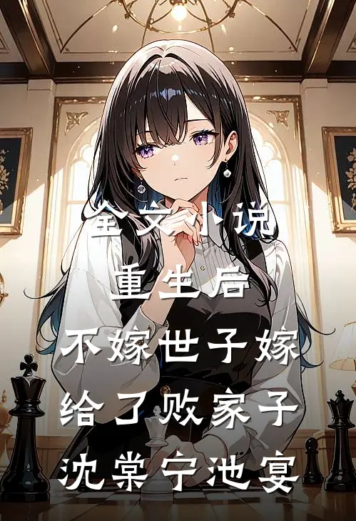 全文小说重生后，不嫁世子嫁给了败家子沈棠宁池宴