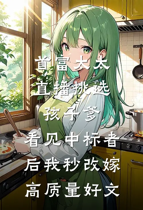 首富太太直播挑选孩子爹，看见中标者后我秒改嫁高质量好文