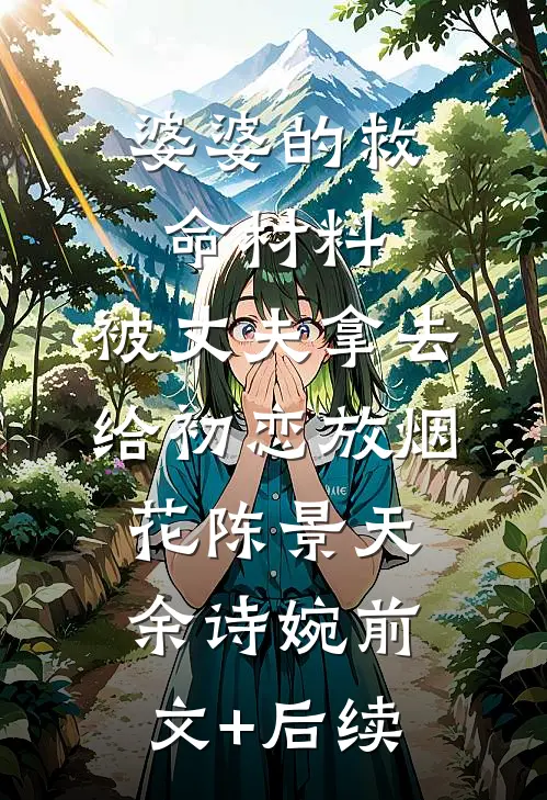 婆婆的救命材料，被丈夫拿去给初恋放烟花陈景天余诗婉前文+后续