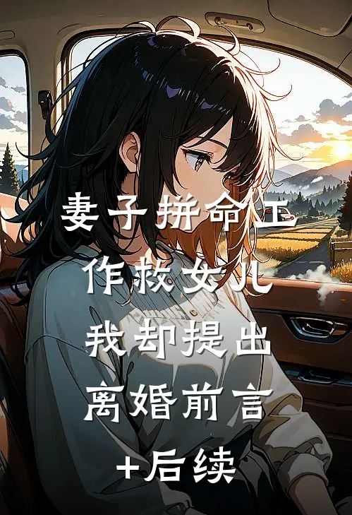 妻子拼命工作救女儿，我却提出离婚前言+后续