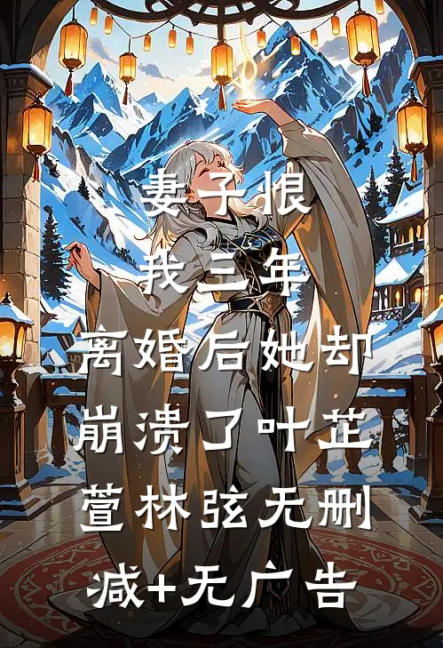 妻子恨我三年，离婚后她却崩溃了叶芷萱林弦无删减+无广告