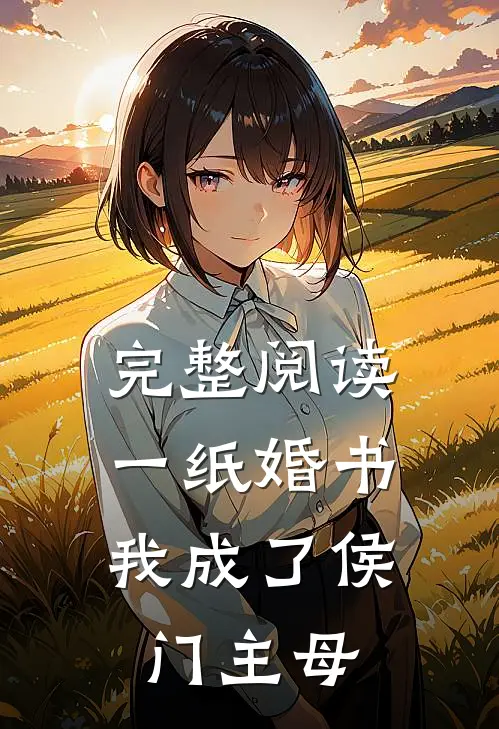 完整阅读一纸婚书，我成了侯门主母