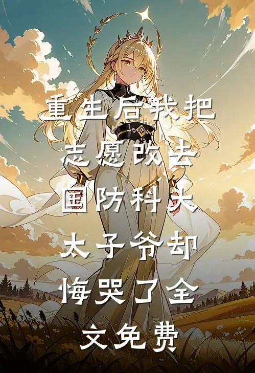重生后我把志愿改去国防科大，太子爷却悔哭了全文免费