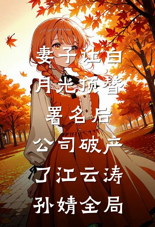 妻子让白月光顶替署名后，公司破产了江云涛孙婧全局