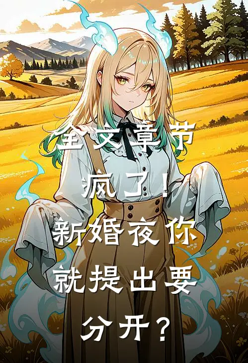 全文章节疯了！新婚夜你就提出要分开？
