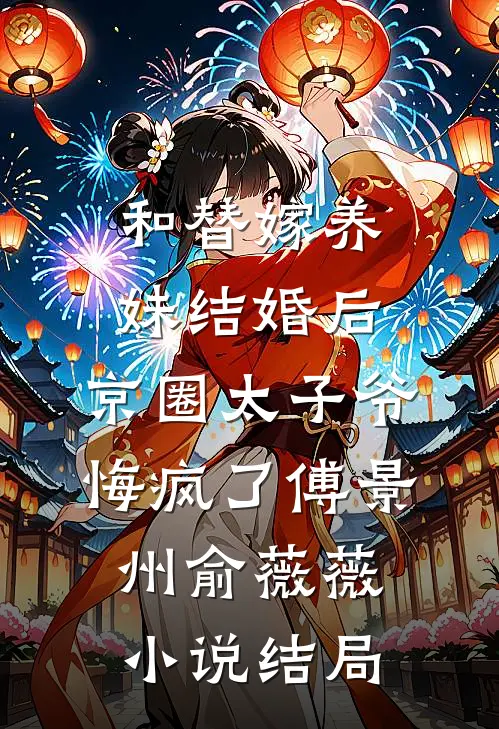 和替嫁养妹结婚后，京圈太子爷悔疯了傅景州俞薇薇小说结局