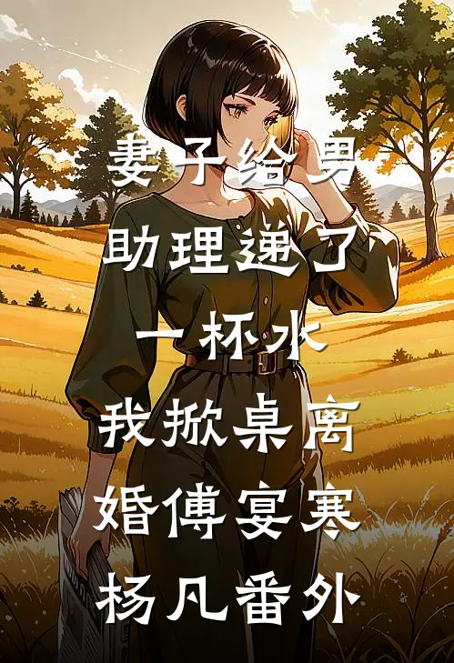 妻子给男助理递了一杯水，我掀桌离婚傅宴寒杨凡番外