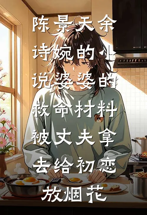 陈景天余诗婉的小说婆婆的救命材料，被丈夫拿去给初恋放烟花