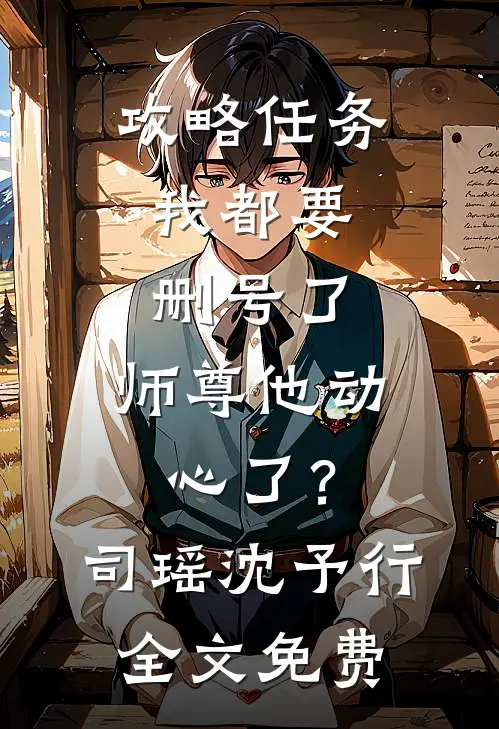 攻略任务：我都要删号了，师尊他动心了？司瑶沈予行全文免费