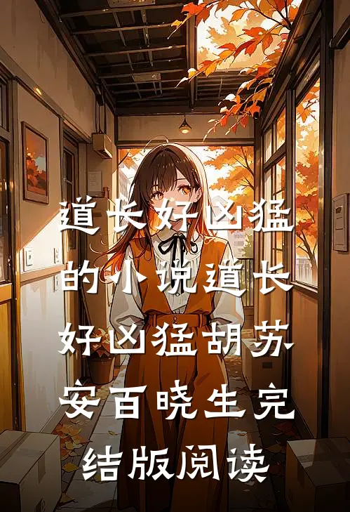 道长好凶猛的小说道长好凶猛胡苏安百晓生完结版阅读
