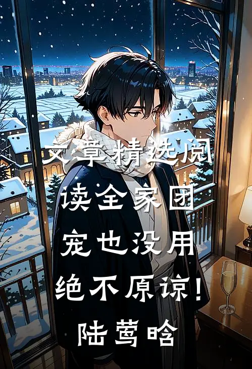 文章精选阅读全家团宠也没用,绝不原谅!陆莺晗