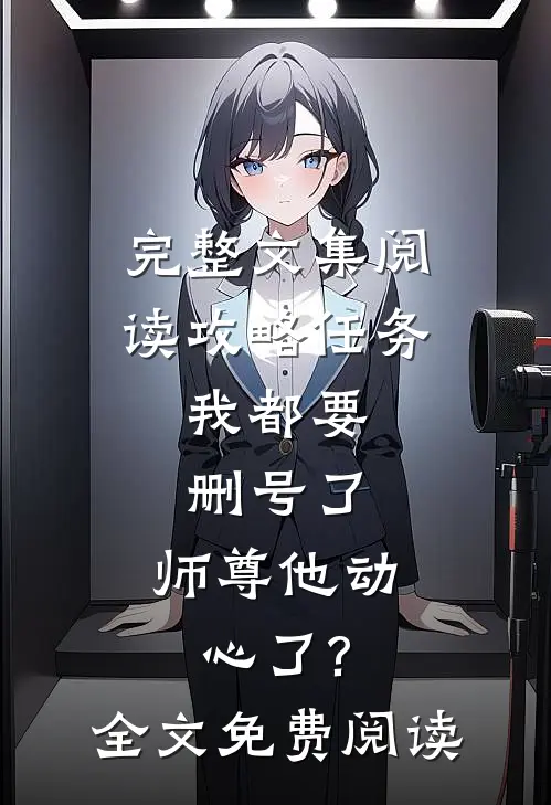 完整文集阅读攻略任务:我都要删号了,师尊他动心了?全文免费阅读