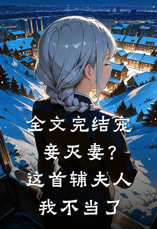 全文完结宠妾灭妻？这首辅夫人，我不当了