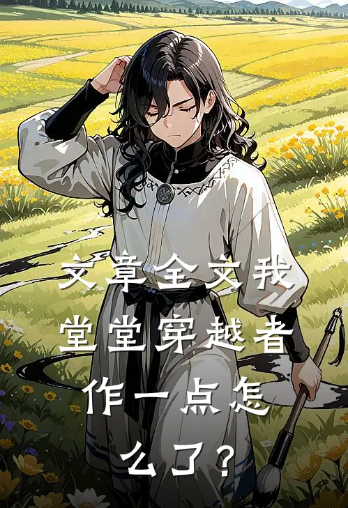 文章全文我堂堂穿越者，作一点怎么了？
