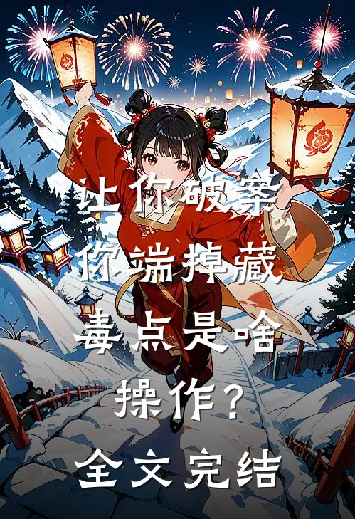 让你破案，你端掉藏毒点是啥操作？全文完结