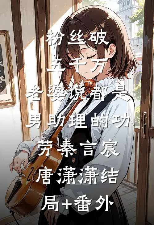 粉丝破五千万，老婆说都是男助理的功劳秦言宸唐潇潇结局+番外