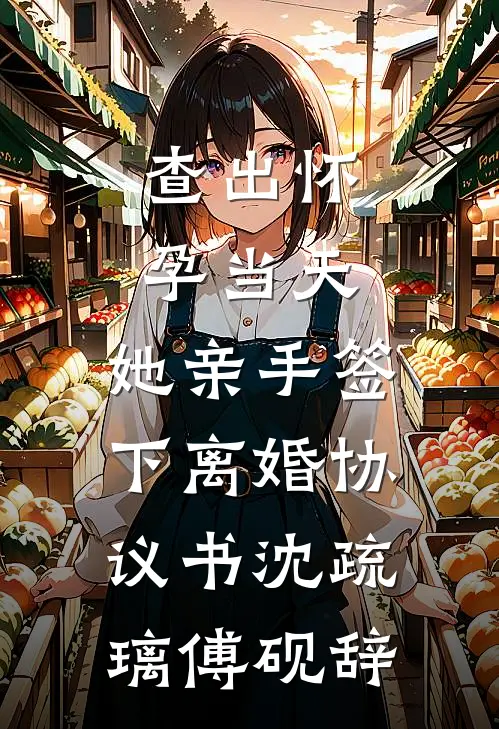 查出怀孕当天，她亲手签下离婚协议书沈疏璃傅砚辞