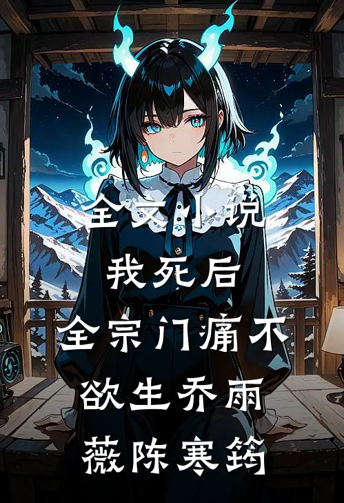 全文小说我死后，全宗门痛不欲生乔雨薇陈寒筠