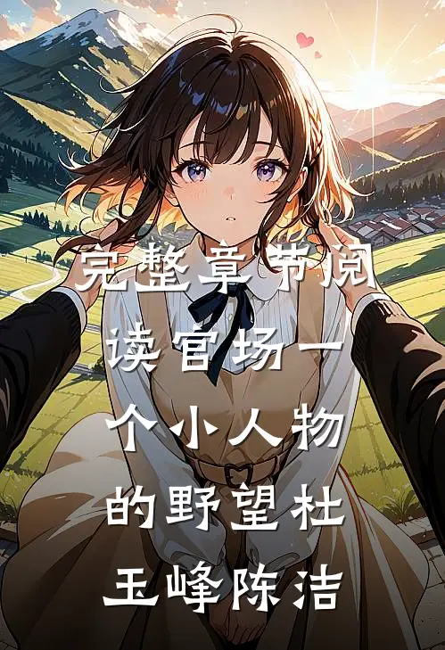 完整章节阅读官场一个小人物的野望杜玉峰陈洁