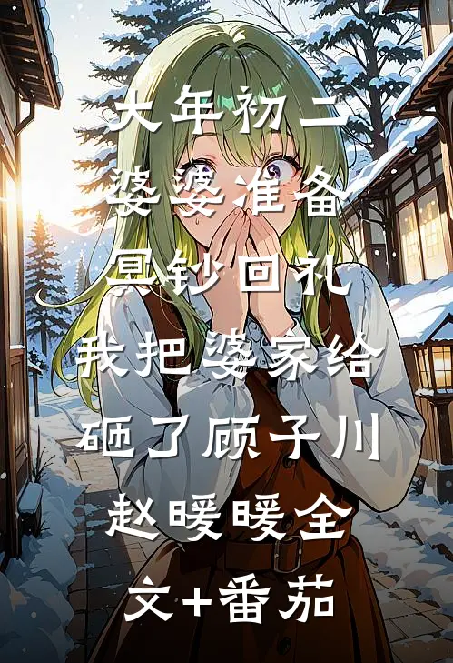 大年初二婆婆准备冥钞回礼，我把婆家给砸了顾子川赵暖暖全文+番茄